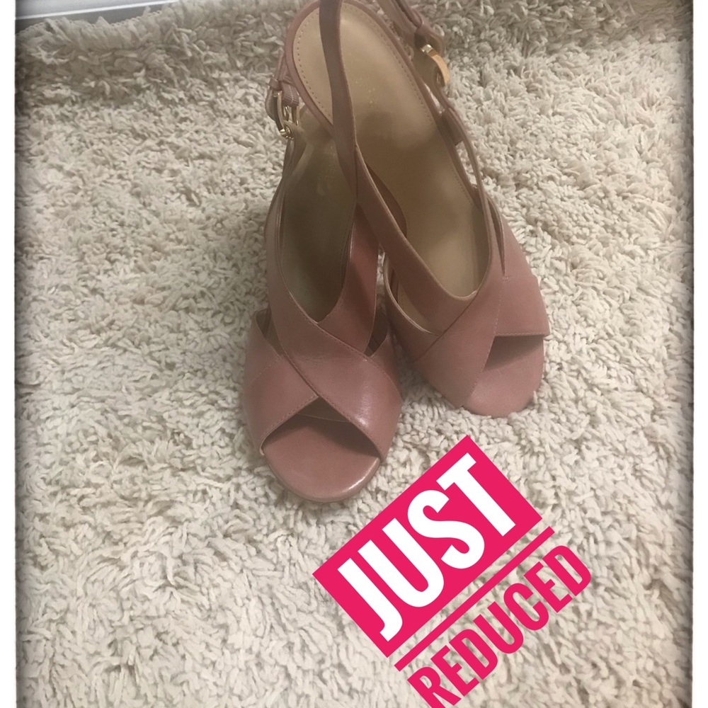MICHAELS Michael Kors leather  sandals 9.5 pink